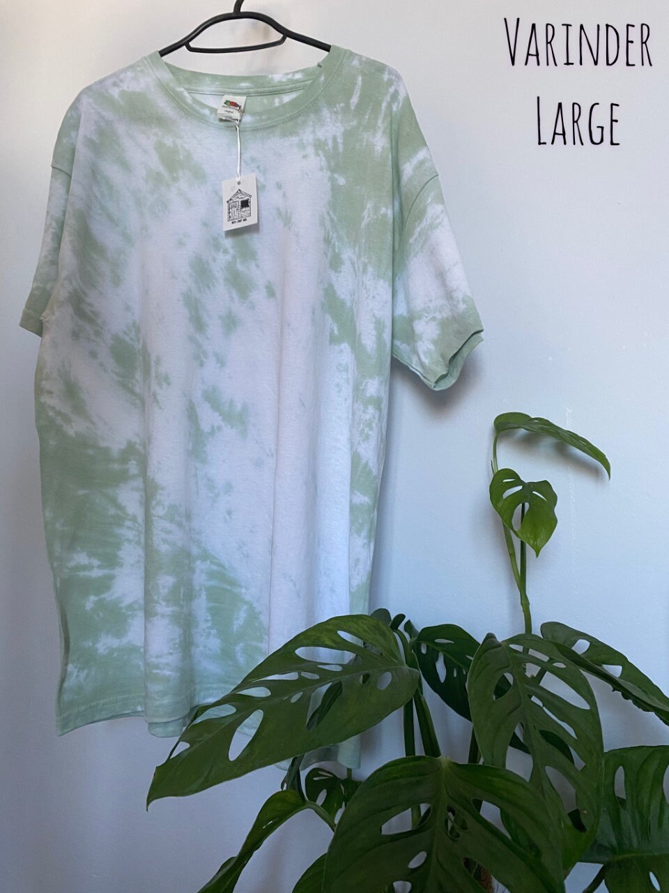 Sage green tie dye tshirt Etsy