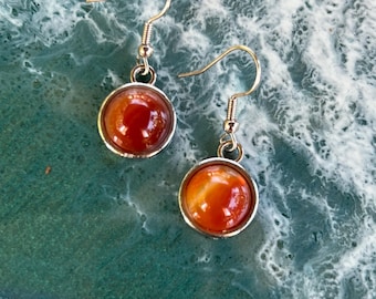 Elegant Carnelian  Earrings