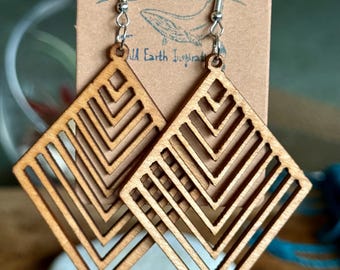 Wooden Earrings
