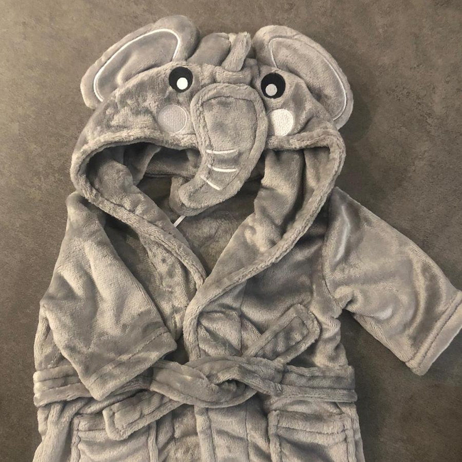 Personalised Elephant Dressing Gown Etsy