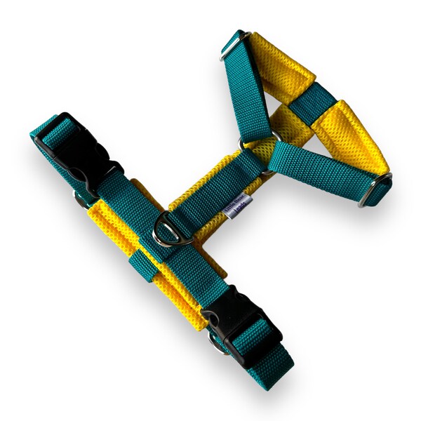 Leather Dog Harness Etsy UK