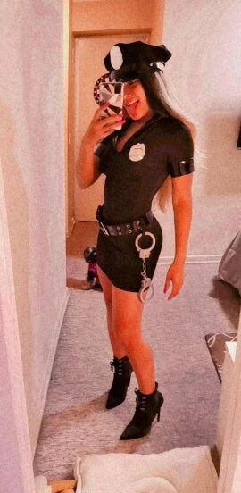  Baisong Disfraz de policía sexy para mujer, uniforme de policía,  traje de oficial de policía para fiesta de Halloween y cosplay : Ropa,  Zapatos y Joyería
