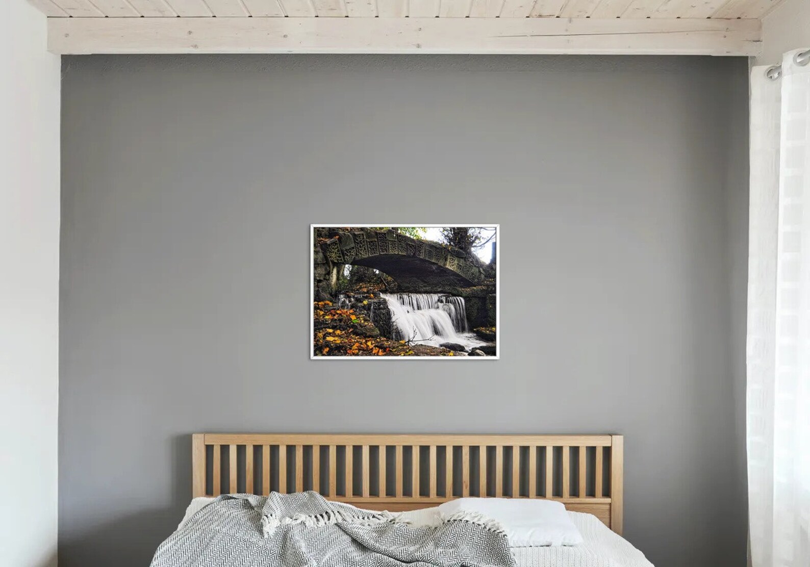 Slitting Mill Waterfall Cannock UK Natural Landscape Etsy
