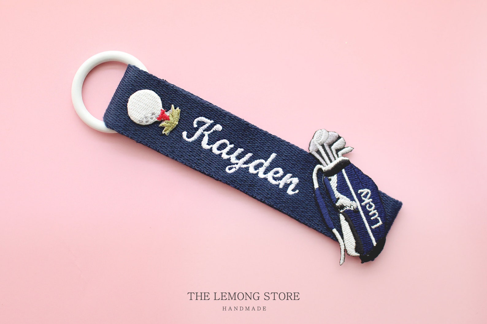 Personalized Name TagGolf club Personalized Embroidery Name Etsy