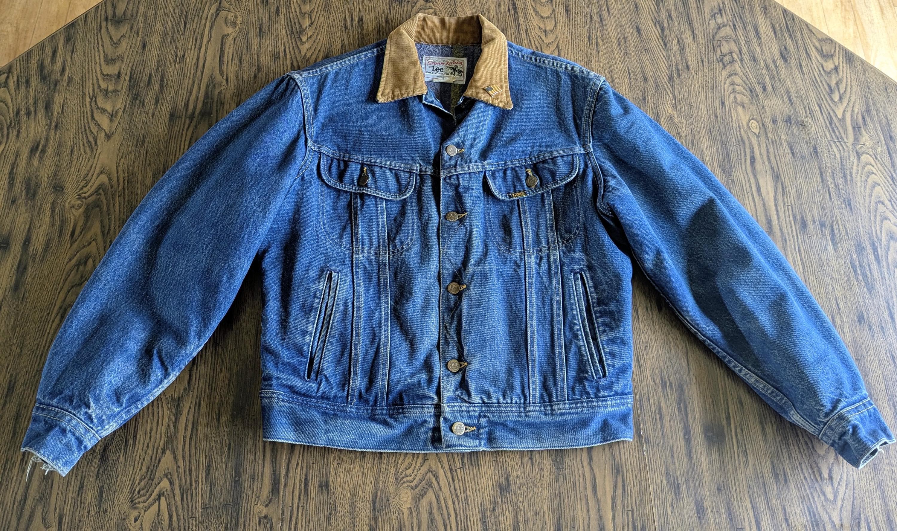 Mens 1970s Lee Denim Jacket - Etsy