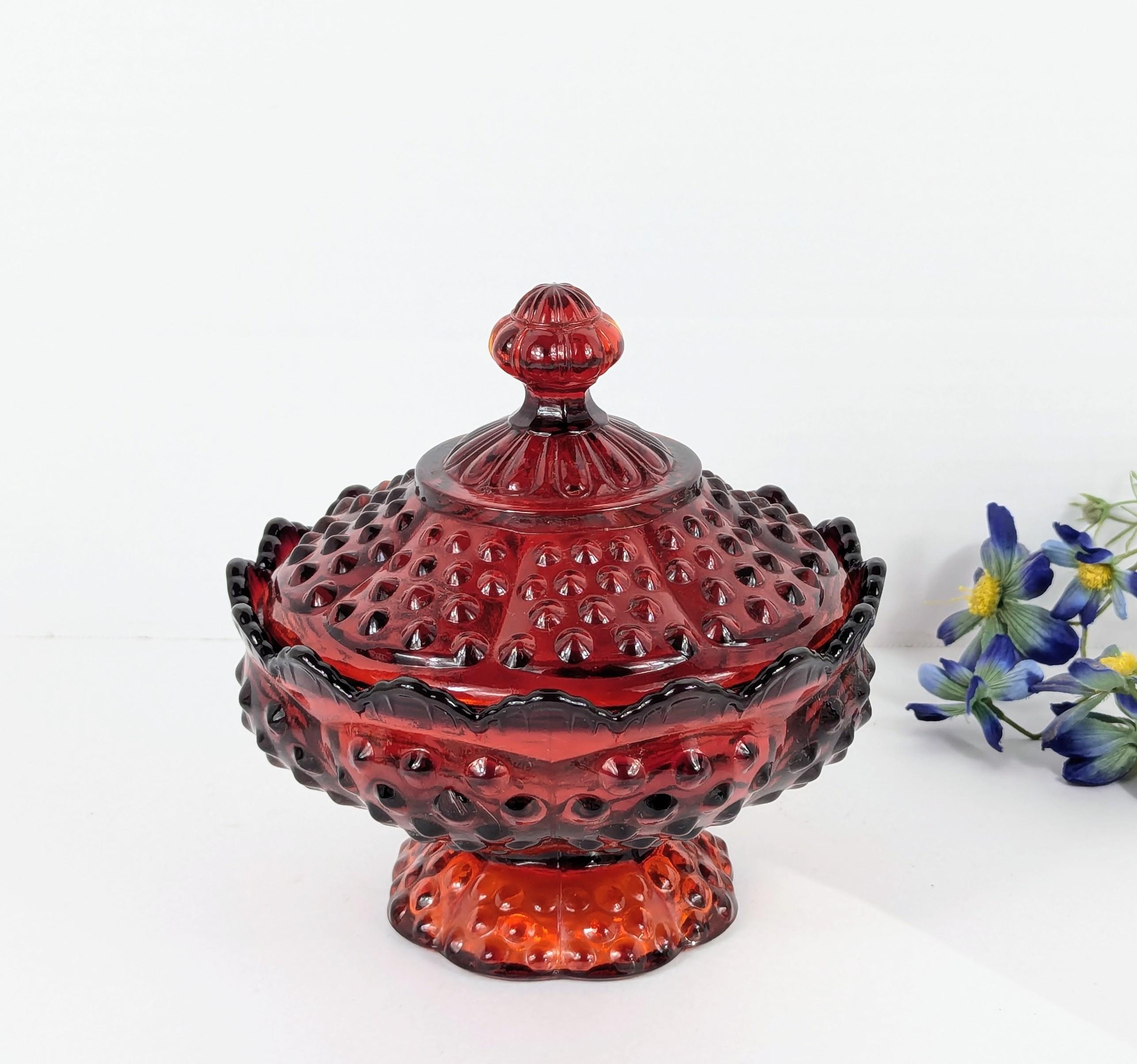 Fenton Candy Dish - Etsy