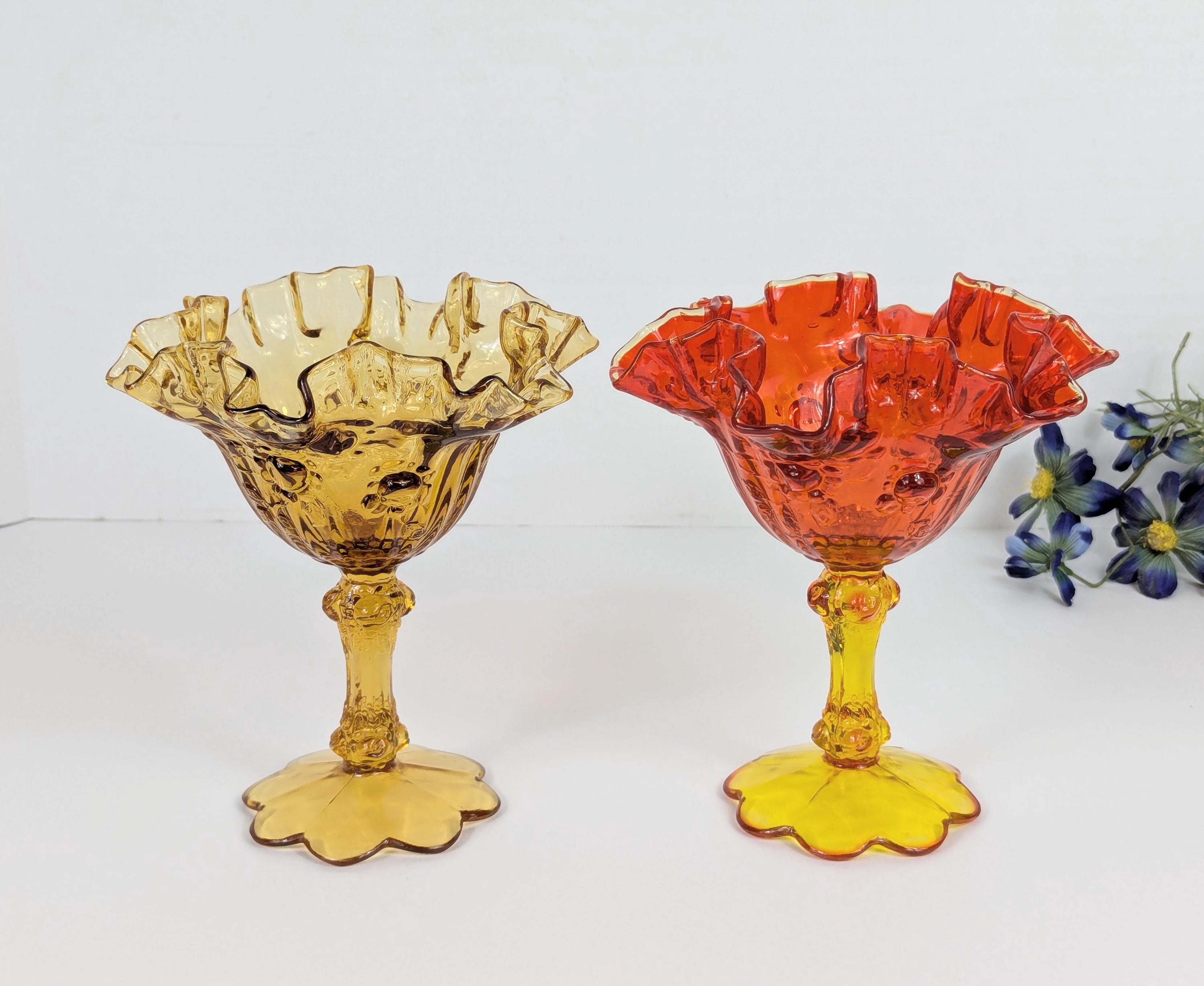 Fenton Amber Glass - Etsy
