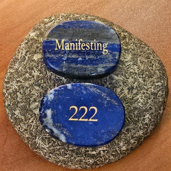 222 in Lapis Angel Numbers  Manifestation Stone