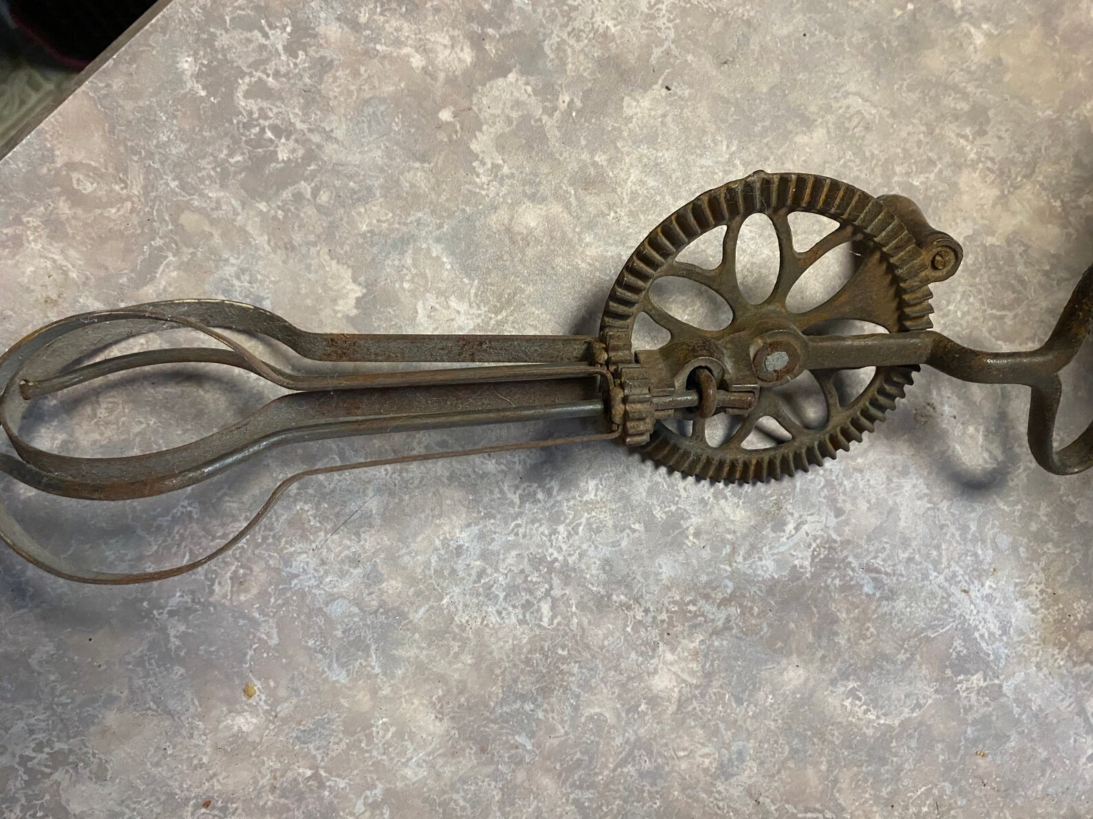 Vintage Metal Egg Beater Etsy