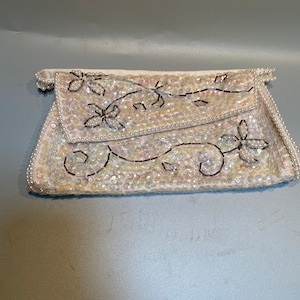 Vintage Beaded Clutch