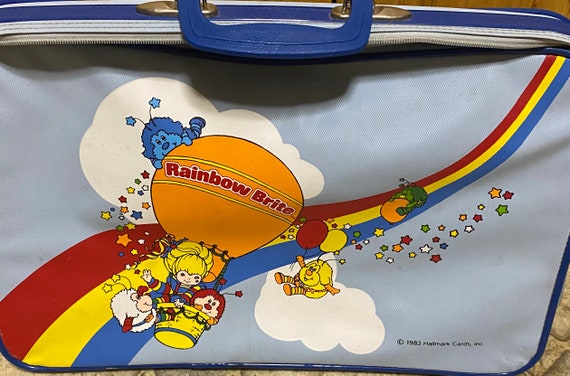 Vintage Rainbow Bright Suitcase - image 7
