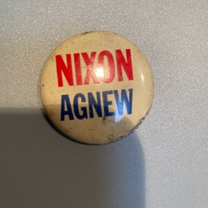 Vintage Nixon Agnew Pin