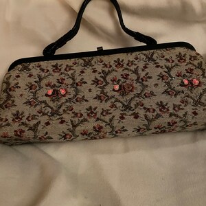Vintage Floral Handbag