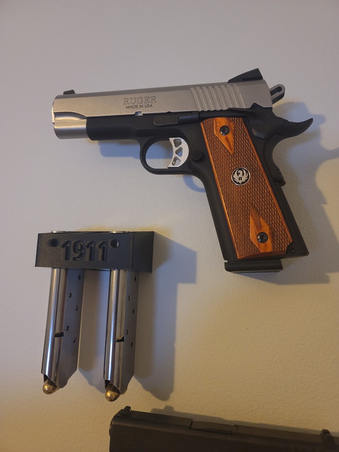 1911 Handgun Wall Mount Etsy