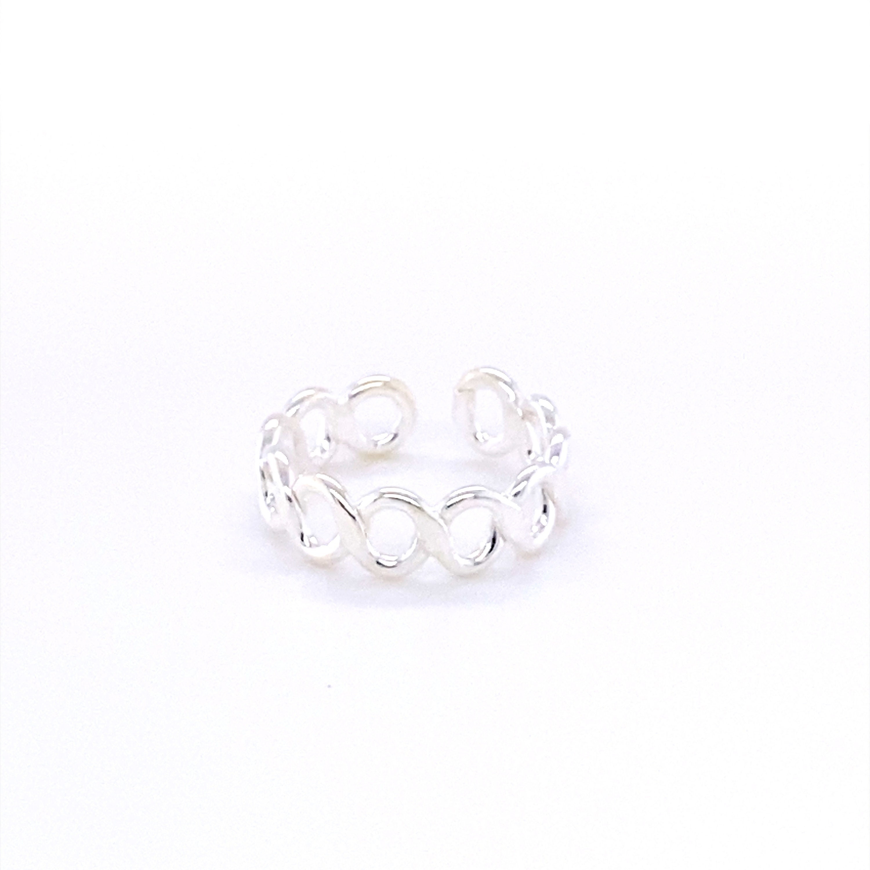Infinity Toe Ring Made From 925 Sterling Silver Bohemian - Etsy UK