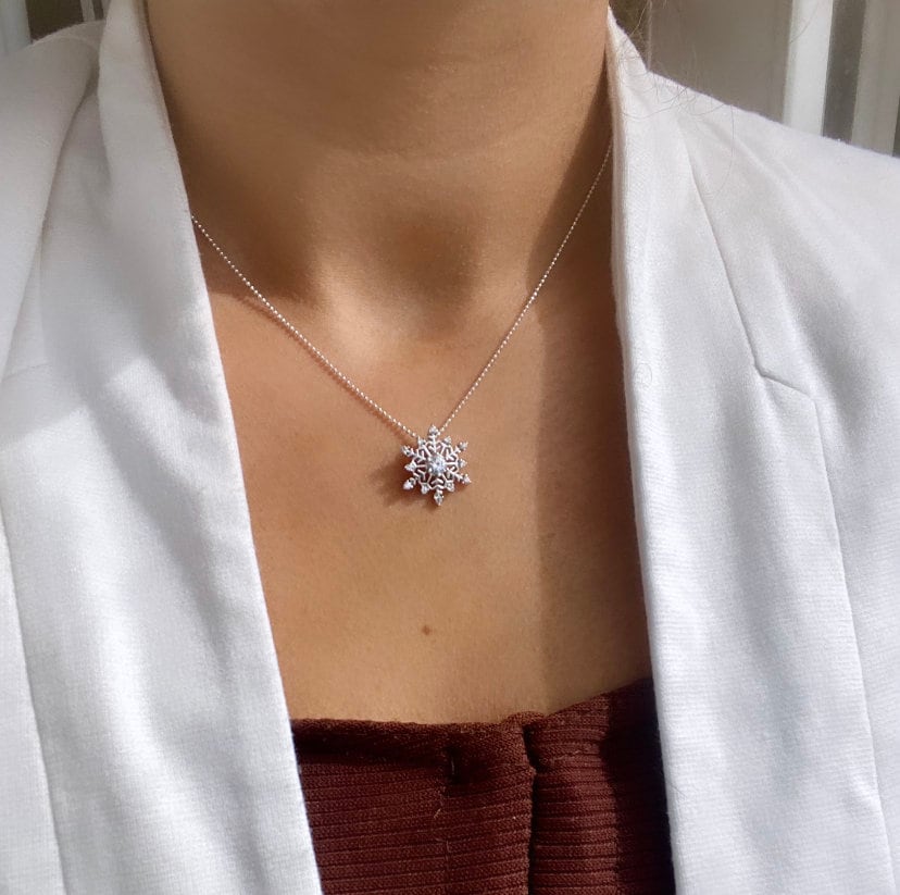 Sterlingsilber Halskette Echt Sterling Silber Halskette Mit CZ