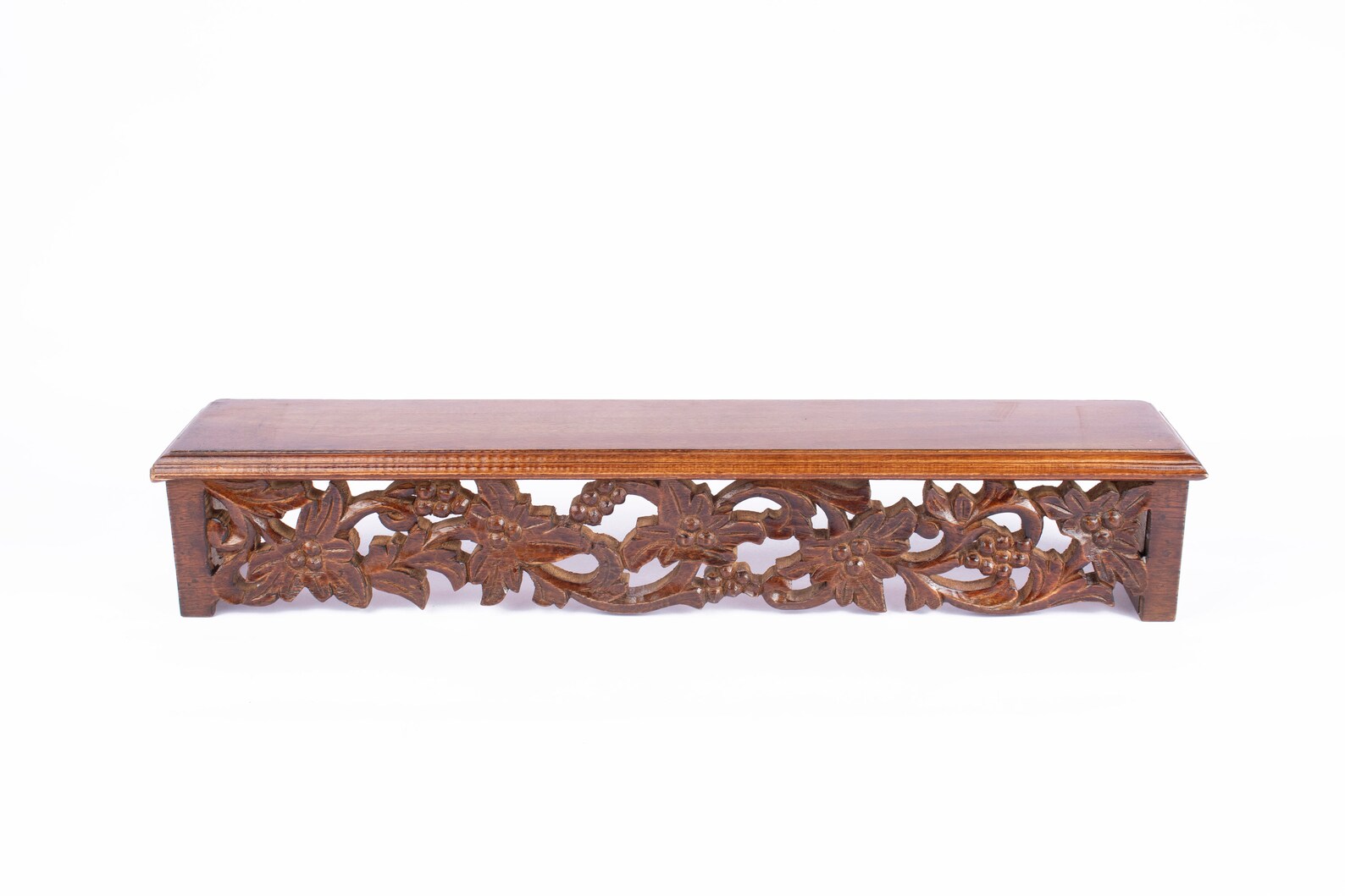 Wooden Fine Hand Carved Antique Wall Shelf/shelve for Living Etsy