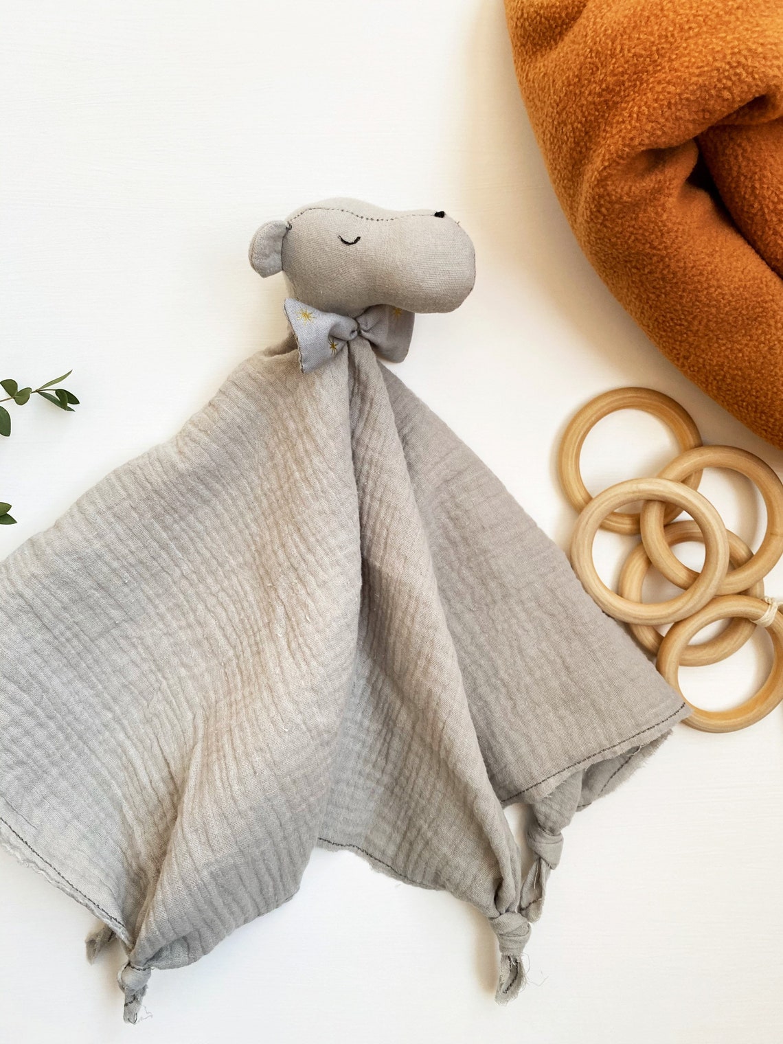 Baby comforter muslin comforter unisex newborn gift baby Etsy