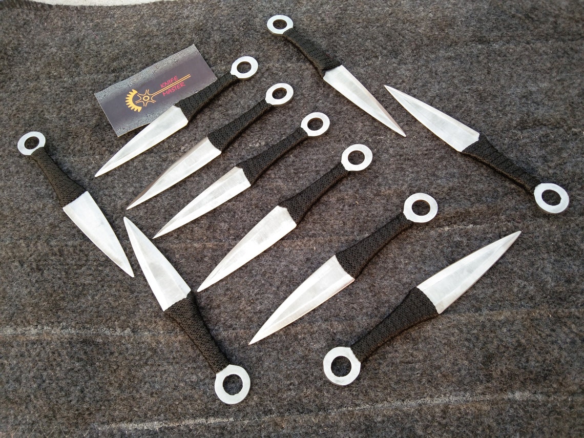 Throwing Knife 10 Pieces Stainless Steel 6 Quality Knives Etsy