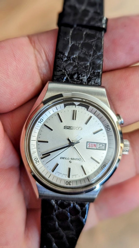 Immaculate 1973 Seiko Bellmatic 4006-6070 automat… - image 9