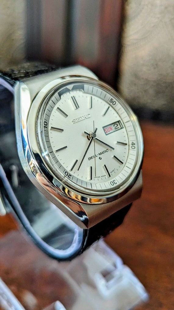 Immaculate 1973 Seiko Bellmatic 4006-6070 automat… - image 3