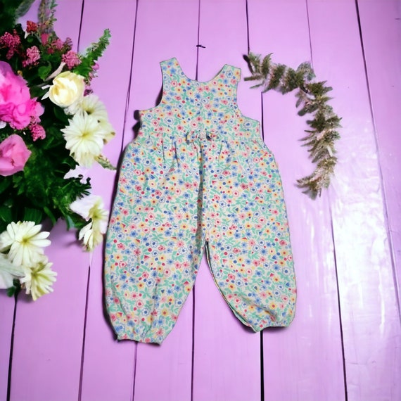 Vintage 90s Basic Editions Toddler Bubble Romper … - image 2
