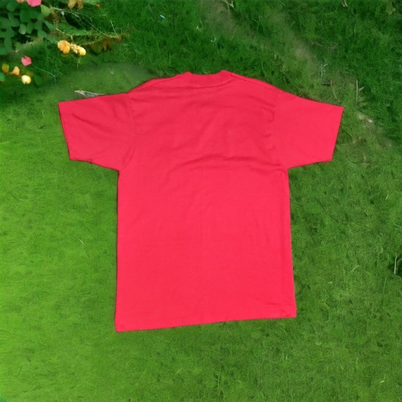 Vintage Single Stitch Red Masonic Family T Shirt … - image 4