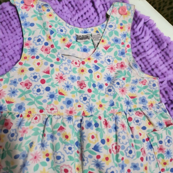 Vintage 90s Basic Editions Toddler Bubble Romper … - image 3