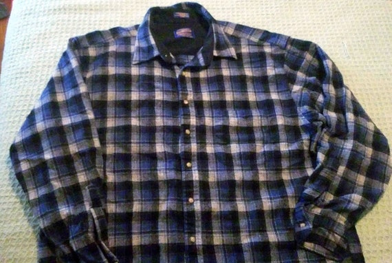 VINTAGE Pendleton 100% Wool Button Down Shirt