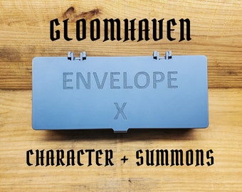 Gloomhaven ENVELOPE X - Character + Summons • Miniatures • Storage • Secret