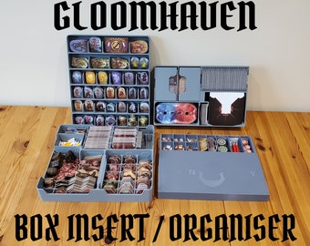 Organizador/inserção de caixa Gloomhaven