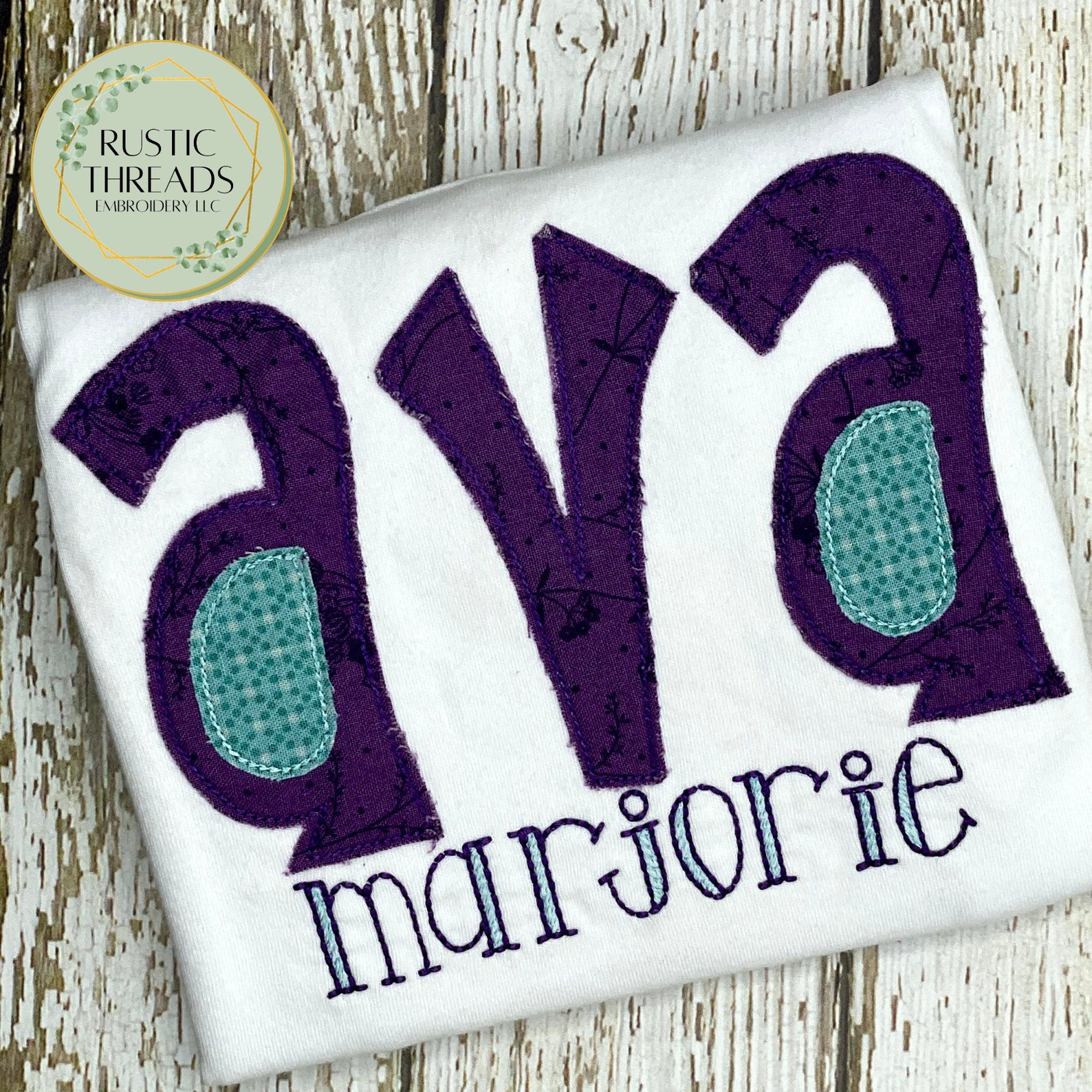 Personalized Applique Name Shirt Applique Name Shirt For Etsy