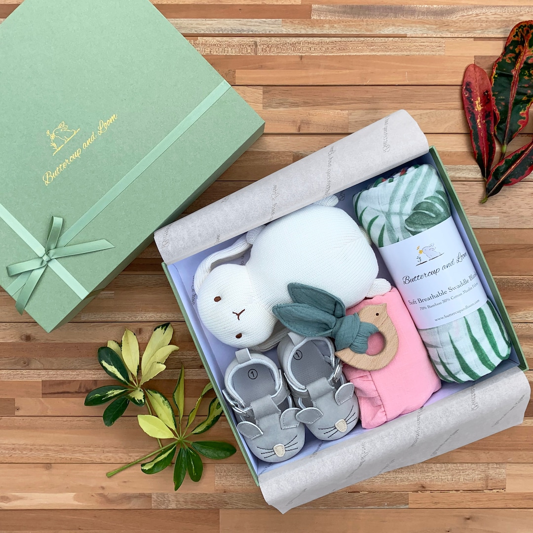 Newborn Gift Box Set Baby Girl Gift Baby Shower Gift Baby Gift Set