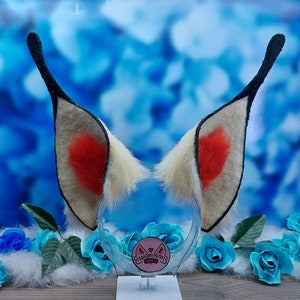 Rainha Beelzebub Hazbin Hotel Faux Fur Ears V1 or V2 | Cosplay Costume | Nekomimi Kemonomimi