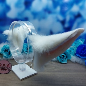 Miqo&#39;te Faux Fur Ears Any Color Final Fantasy XIV | Cosplay Costume | Nekomimi Kemonomimi