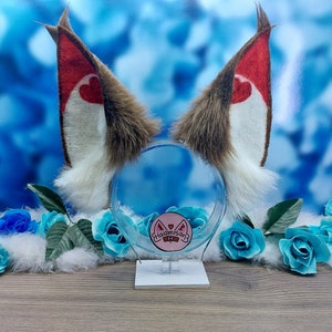 Hazbin Hotel Brown Faux Fur Ears | Cosplay Costume | Nekomimi Kemonomimi