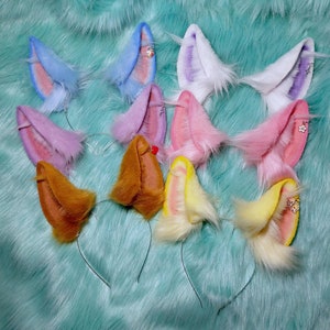 Orecchie da cosplay My Little Pony in pelliccia sintetica / Nekomimi Kemonomimi / Costume da cosplay