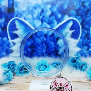 Porcelain Ezreal Tiger ears Cosplay Costume League of Legends