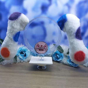 Sprinkles from Blue's Clues Cartoon Plush Faux Fur Ears | Cosplay Costume | Nekomimi Kemonomimi