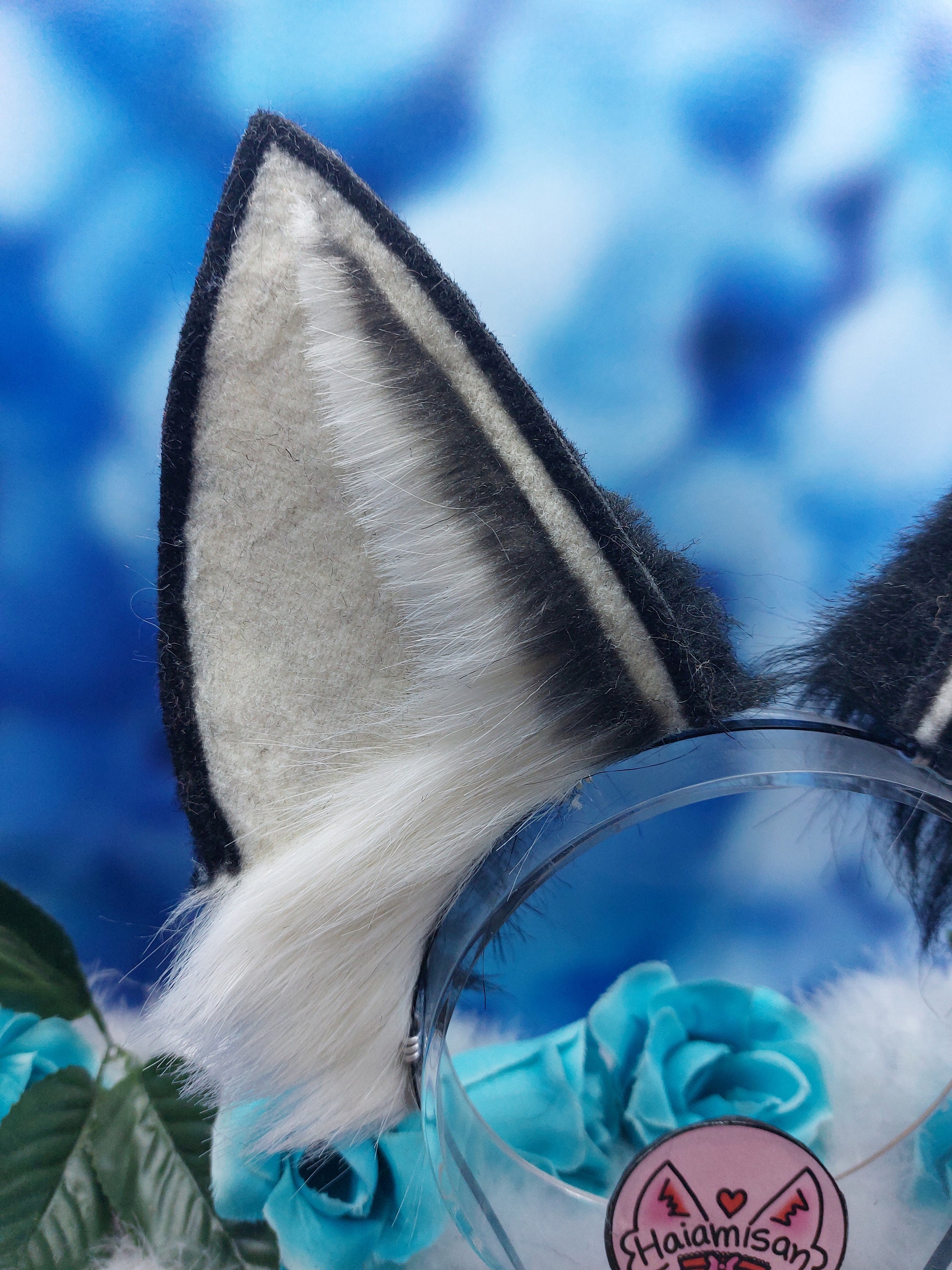 Loona Hazbin Hellbound Helluva Boss Faux Fur Ears | Cosplay Costume ...