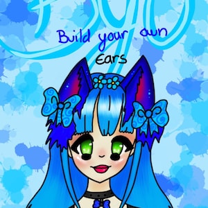 BYO Build Your Own Pair of Faux Fur Cosplay Ears | Nekomimi Kemonomimi | Ears from simple to medium details
