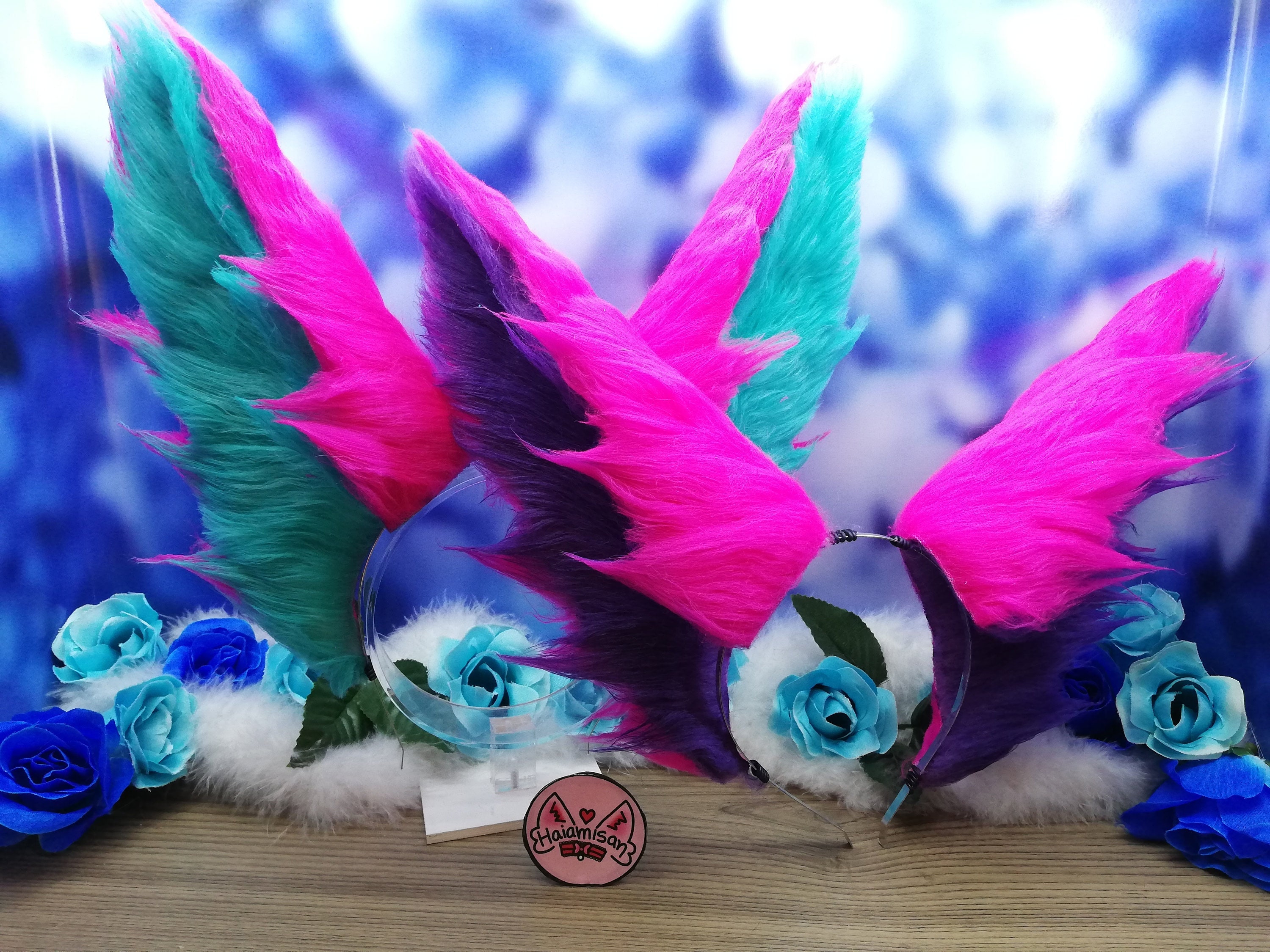 Crafting FAUX FEATHERS for (Starguardian) Xayah cosplay - Sewing tutorial 