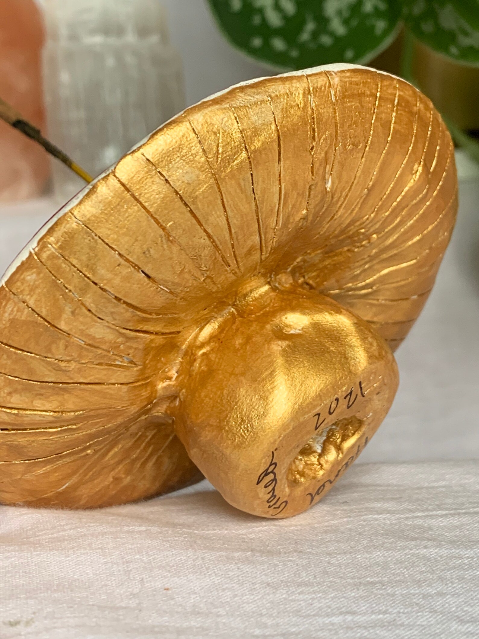 Mushroom incense holder Etsy