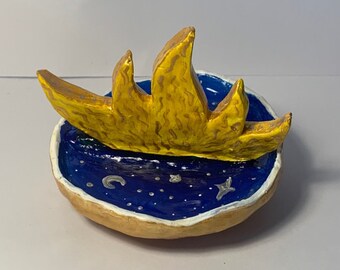 celestial jewellery trinket tray