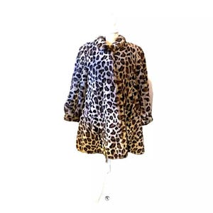 ジャケット・アウター vintage coat grunge y2k Rock 80s leopard vintage coat grunge y2k Rock 80s leopard