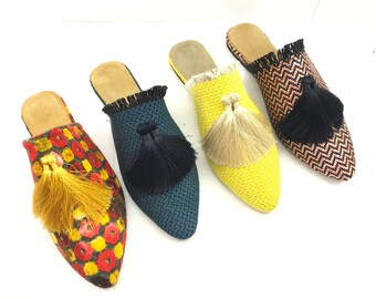 bohemian slippers