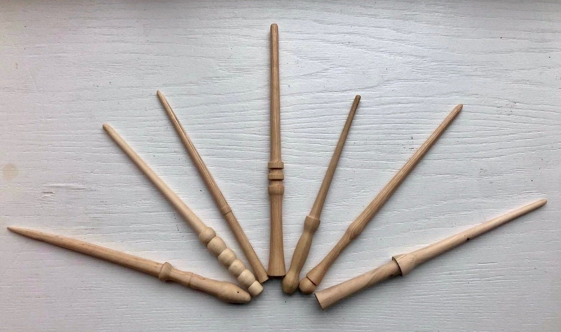 Hand crafted wooden wands Etsy
