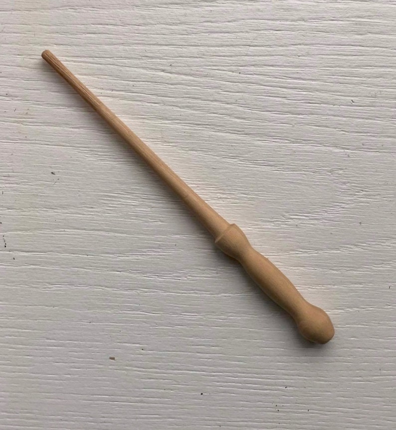 Hand crafted wooden wand