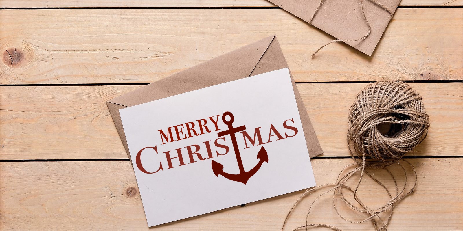 Anchor Merry Christmas Nautical Christmas Beach Tropical Etsy