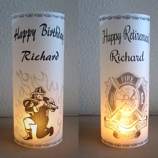 Fireman Retirement Etsy